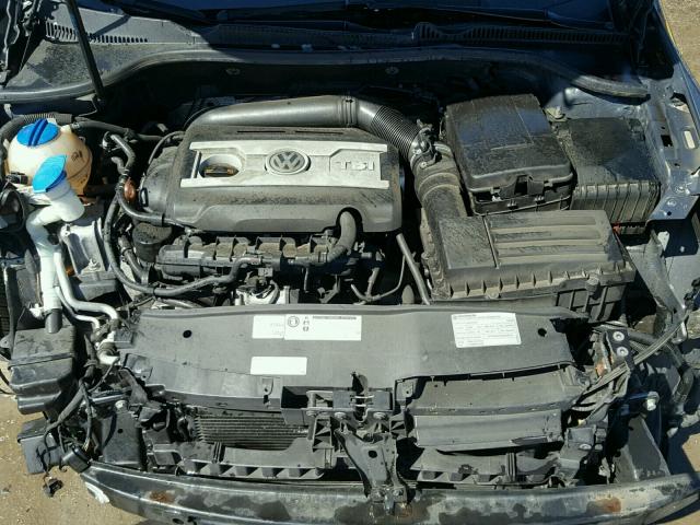 WVWHV7AJ6CW258464 - 2012 VOLKSWAGEN GTI CHARCOAL photo 7
