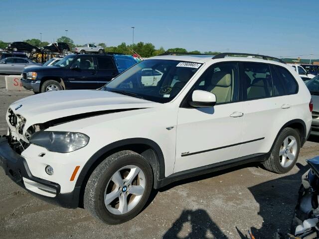 5UXFE43528L033519 - 2008 BMW X5 3.0I WHITE photo 2