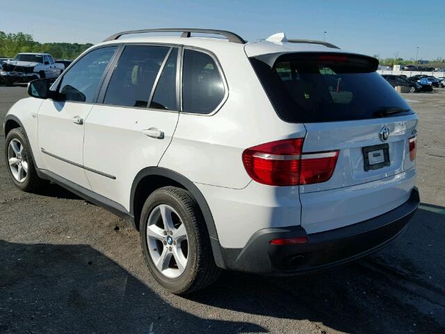 5UXFE43528L033519 - 2008 BMW X5 3.0I WHITE photo 3