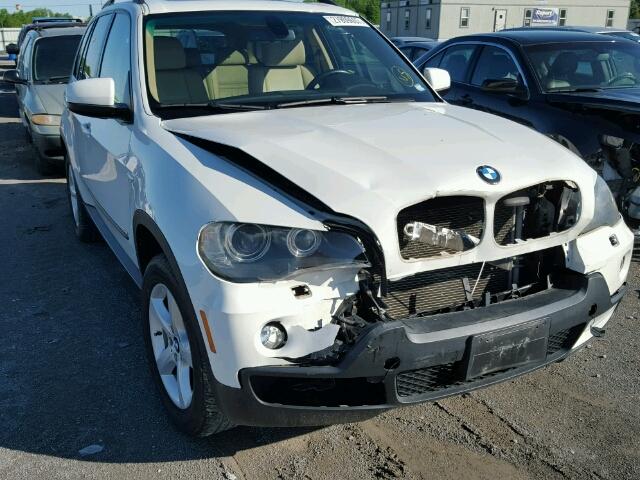 5UXFE43528L033519 - 2008 BMW X5 3.0I WHITE photo 9