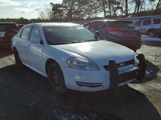 2G1WD5EM7B1203460 - 2011 CHEVROLET IMPALA POL WHITE photo 1