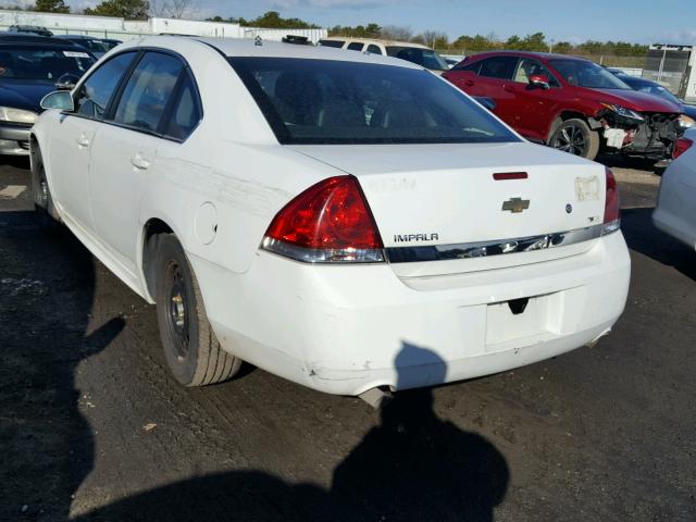 2G1WD5EM7B1203460 - 2011 CHEVROLET IMPALA POL WHITE photo 3