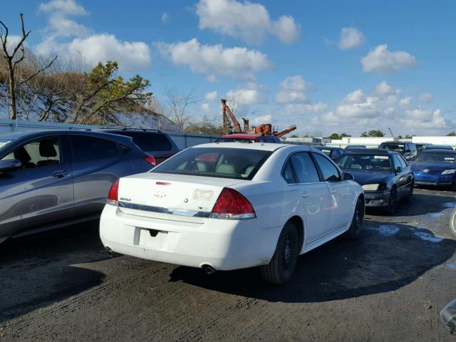 2G1WD5EM7B1203460 - 2011 CHEVROLET IMPALA POL WHITE photo 4