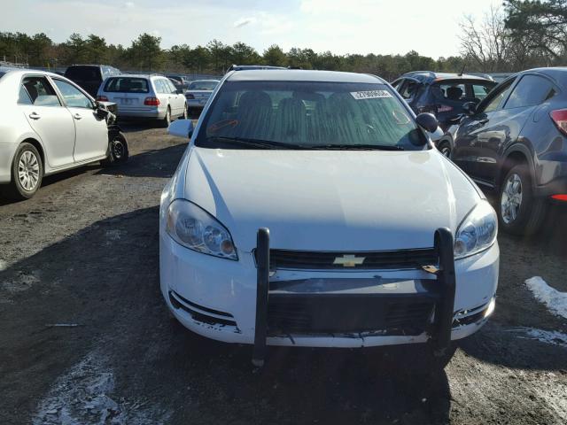 2G1WD5EM7B1203460 - 2011 CHEVROLET IMPALA POL WHITE photo 9