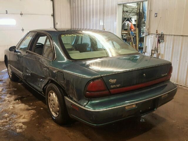 1G3HN52K0W4805398 - 1998 OLDSMOBILE 88 BASE GREEN photo 3