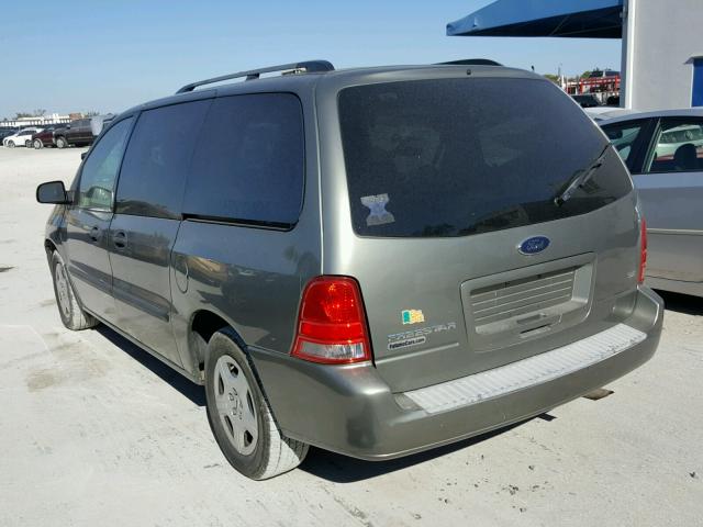 2FMZA51654BA09717 - 2004 FORD FREESTAR S GREEN photo 3