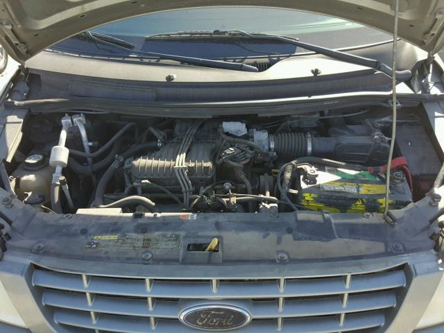 2FMZA51654BA09717 - 2004 FORD FREESTAR S GREEN photo 7