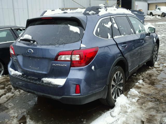 4S4BSBNC7F3267821 - 2015 SUBARU OUTBACK 2. BLUE photo 4