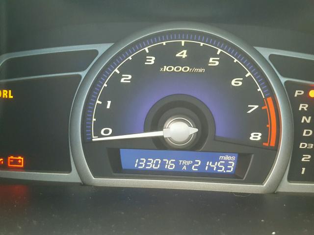 1HGFA16536L040856 - 2006 HONDA CIVIC LX BLUE photo 8