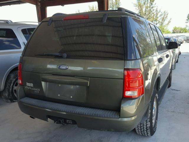 1FMZU73K84UB72384 - 2004 FORD EXPLORER X GREEN photo 4