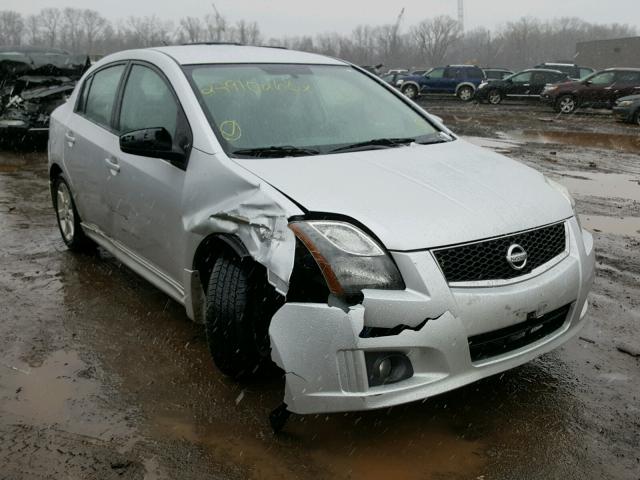 3N1AB6AP0CL746181 - 2012 NISSAN SENTRA 2.0 SILVER photo 1