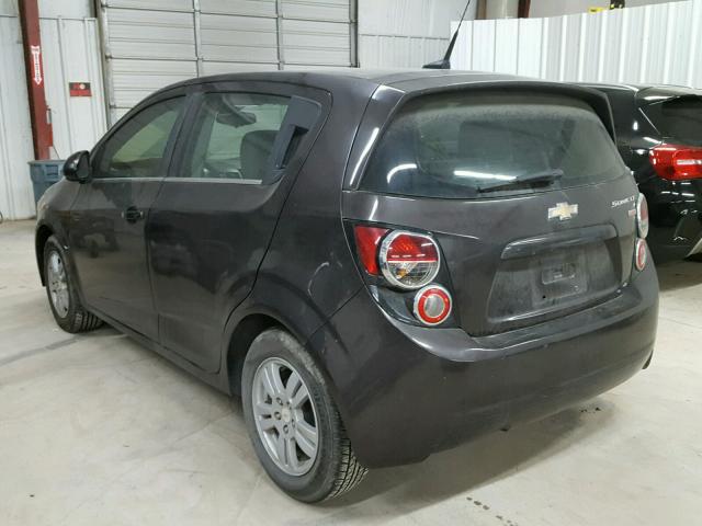 1G1JC6SB4E4242425 - 2014 CHEVROLET SONIC LT CHARCOAL photo 3