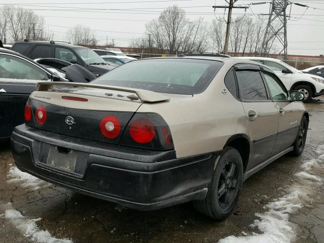 2G1WH52K439424606 - 2003 CHEVROLET IMPALA LS TAN photo 4