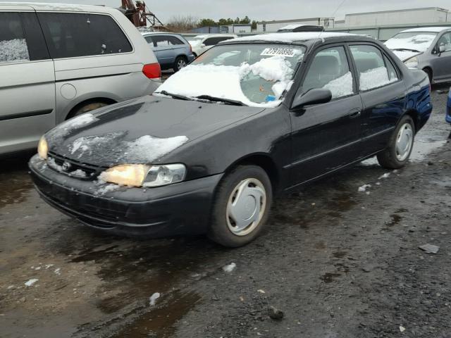 2T1BR12E2XC161091 - 1999 TOYOTA COROLLA VE BLACK photo 2