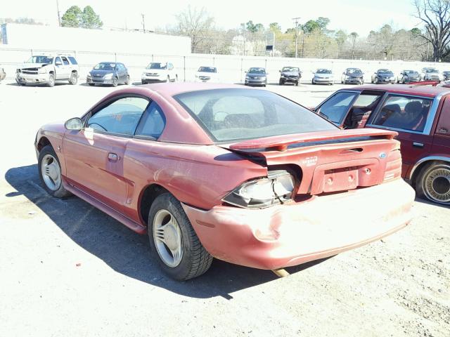 1FALP4049SF250605 - 1995 FORD MUSTANG RED photo 3