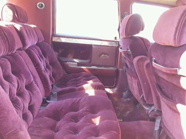 1C3BU663XJD242035 - 1988 CHRYSLER NEW YORKER 勃艮第红 照片 6