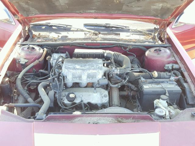 1C3BU663XJD242035 - 1988 CHRYSLER NEW YORKER BURGUNDY photo 7