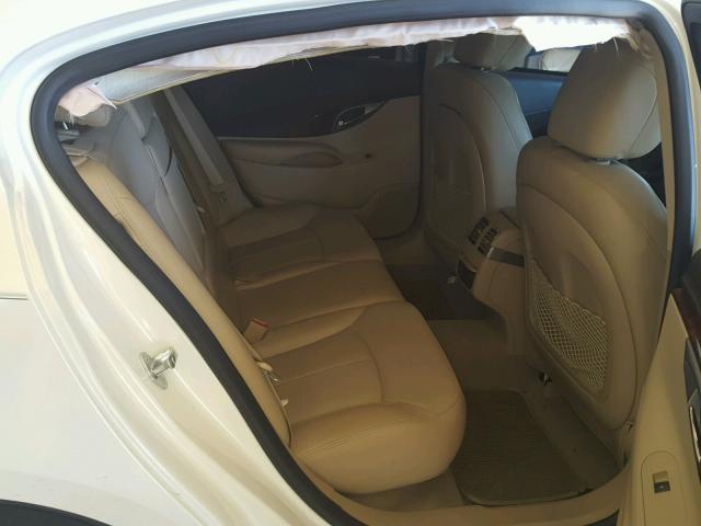 1G4GC5E38DF245245 - 2013 BUICK LACROSSE WHITE photo 6