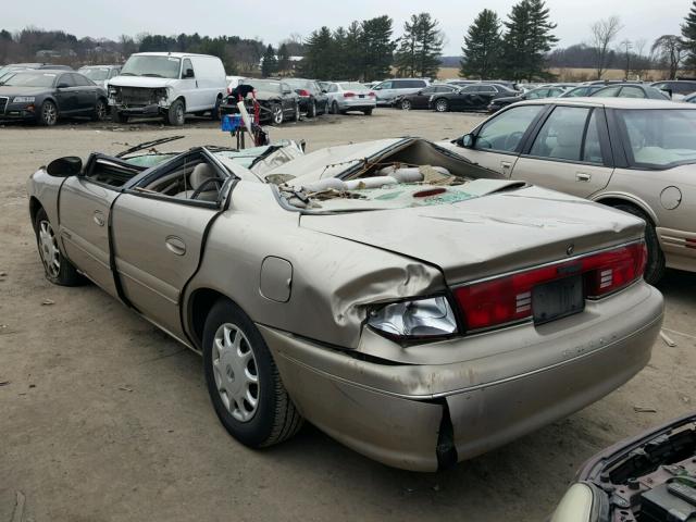 2G4WS52JX21238335 - 2002 BUICK CENTURY CU BEIGE photo 3