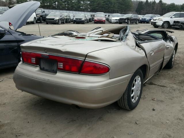 2G4WS52JX21238335 - 2002 BUICK CENTURY CU BEIGE photo 4