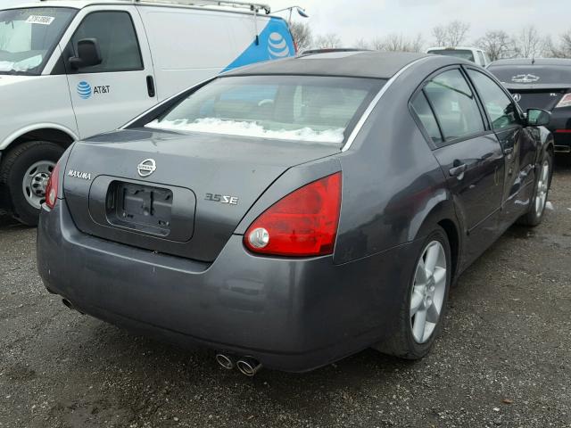 1N4BA41E65C833501 - 2005 NISSAN MAXIMA SE CHARCOAL photo 4