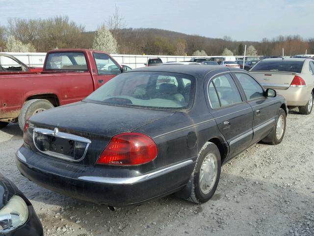 1LNFM97V2WY624294 - 1998 LINCOLN CONTINENTA BLACK photo 4