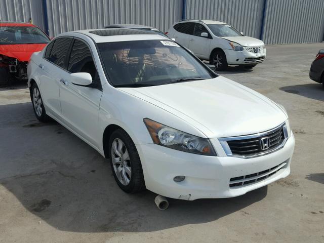 1HGCP3F82AA006144 - 2010 HONDA ACCORD EXL WHITE photo 1