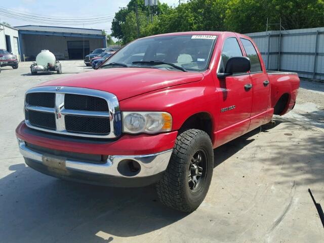 1D7HU18N23J625372 - 2003 DODGE RAM 1500 Q RED photo 2