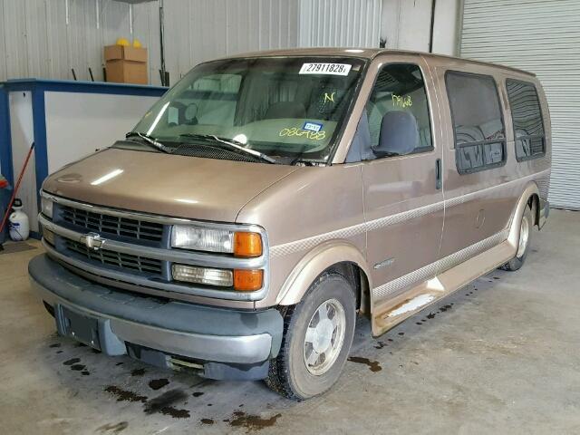 1GBFG15R8V1086988 - 1997 CHEVROLET EXPRESS G1 TAN photo 2