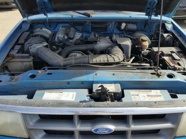 1FTCR14U6RPB73631 - 1994 FORD RANGER SUP BLUE photo 7