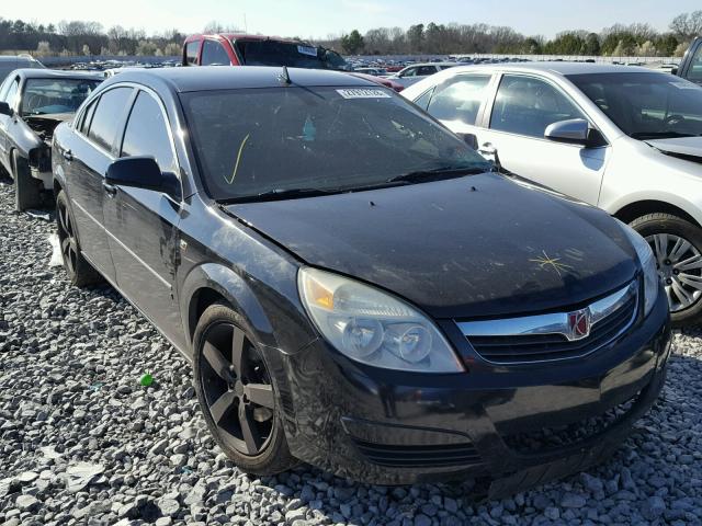 1G8ZS57N57F291094 - 2007 SATURN AURA XE BLACK photo 1