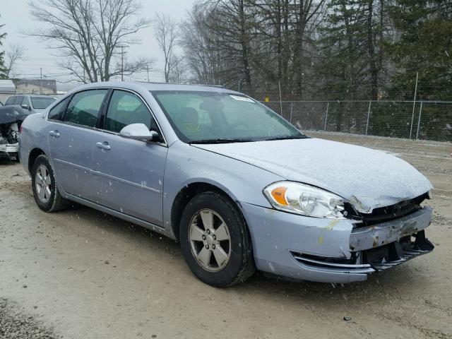 2G1WT58K969367197 - 2006 CHEVROLET IMPALA LT SILVER photo 1