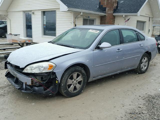 2G1WT58K969367197 - 2006 CHEVROLET IMPALA LT SILVER photo 2