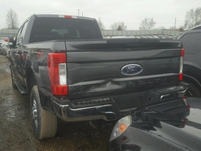 1FT8W3BT5HEC40475 - 2017 FORD F350 SUPER GRAY photo 3