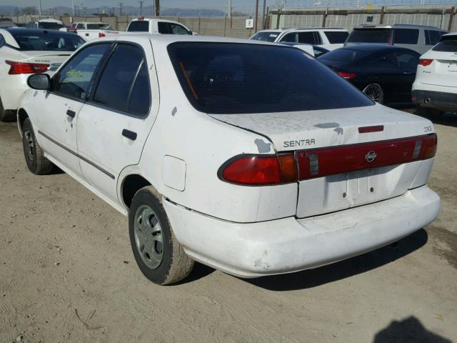 1N4AB41D6VC747914 - 1997 NISSAN SENTRA XE WHITE photo 3