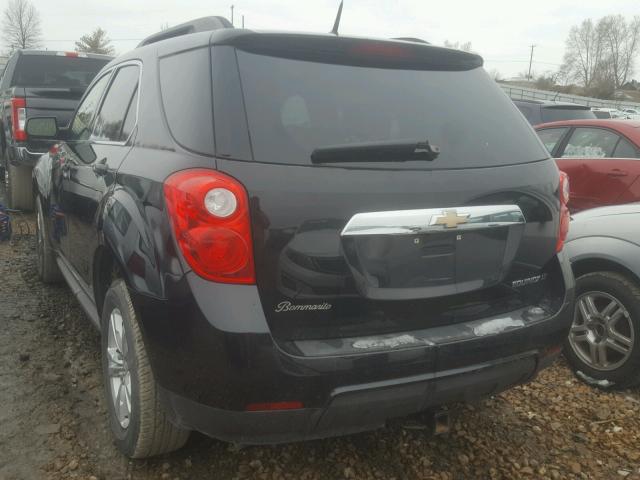 2CNALDEC5B6361350 - 2011 CHEVROLET EQUINOX LT BLACK photo 3