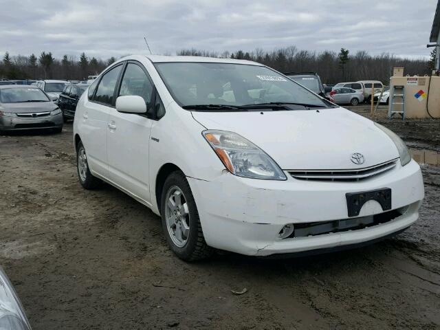 JTDKB20U663136173 - 2006 TOYOTA PRIUS WHITE photo 1