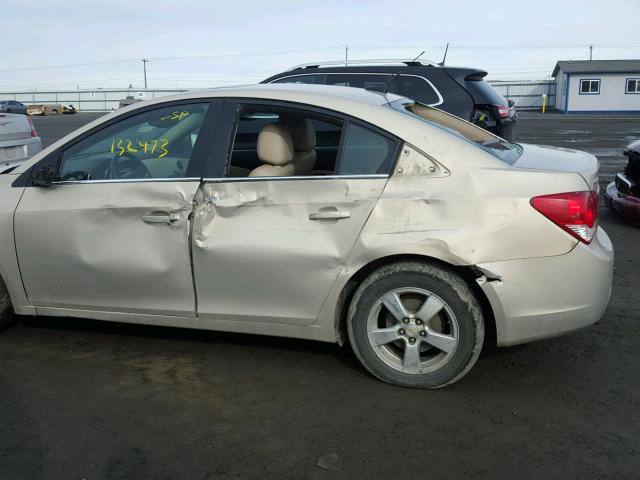 1G1PG5S92B7179082 - 2011 CHEVROLET CRUZE LT BEIGE photo 9