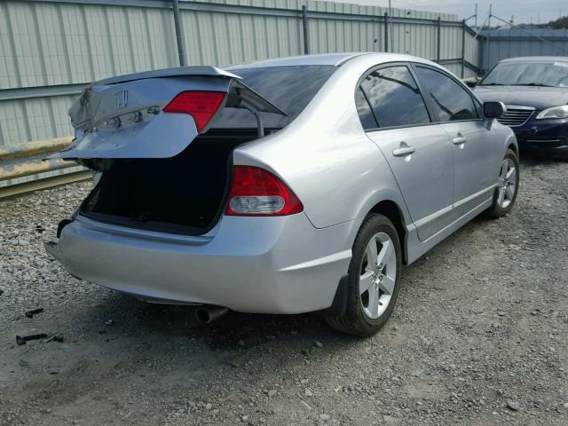 2HGFA16619H354595 - 2009 HONDA CIVIC SILVER photo 4