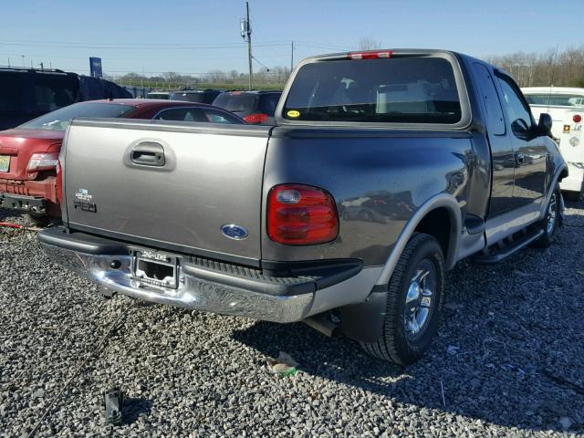 1FTRX07L83KD04432 - 2003 FORD F150 GRAY photo 4