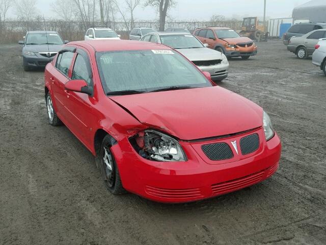 1G2AL55F487335131 - 2008 PONTIAC G5 SE RED photo 1