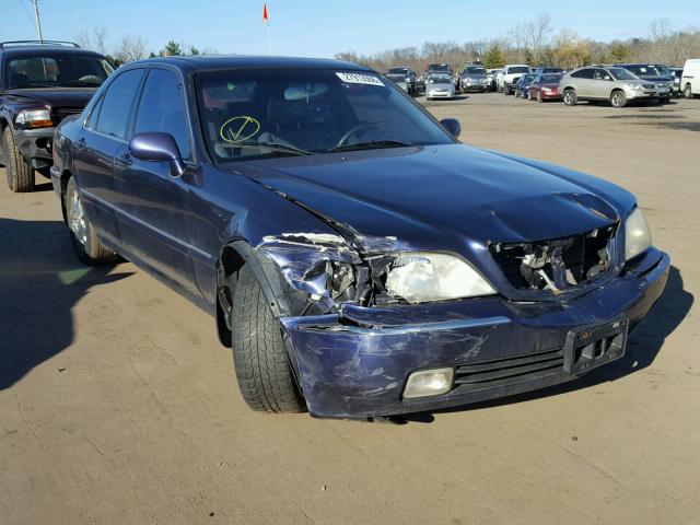 JH4KA96694C001608 - 2004 ACURA 3.5RL BLUE photo 1