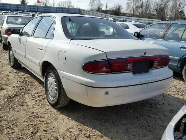 2G4WY55J911229554 - 2001 BUICK CENTURY LI WHITE photo 3