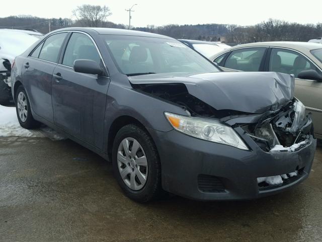 4T4BF3EK8BR142449 - 2011 TOYOTA CAMRY BASE GRAY photo 1