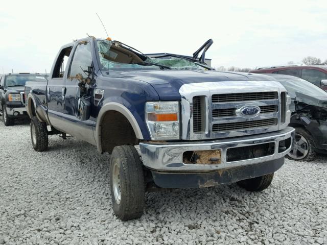 1FTWW3BR9AEA67741 - 2010 FORD F350 SUPER BLUE photo 1