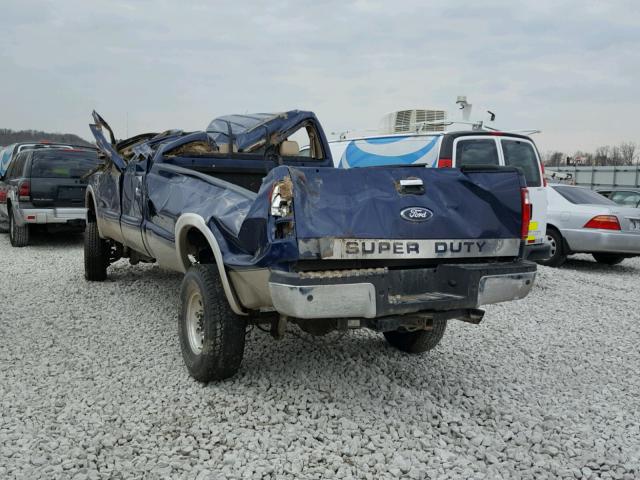 1FTWW3BR9AEA67741 - 2010 FORD F350 SUPER BLUE photo 3