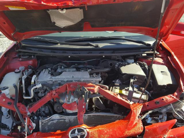 JTKJF5C74F3089757 - 2015 TOYOTA SCION TC 红色 照片 7