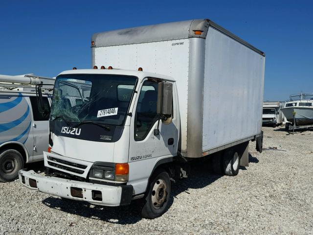 JALB4B14537008454 - 2003 ISUZU NPR WHITE photo 2