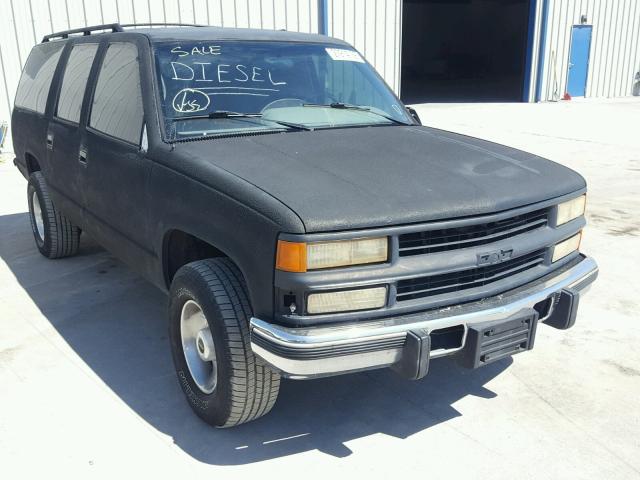 1GNGC26F8SJ312309 - 1995 CHEVROLET SUBURBAN C BLACK photo 1