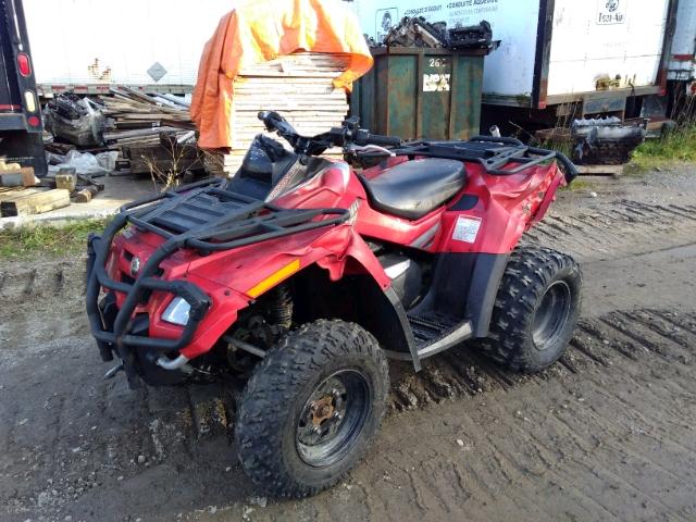 2BVEKHJ107V000120 - 2007 CAN-AM OUTLANDER RED photo 2